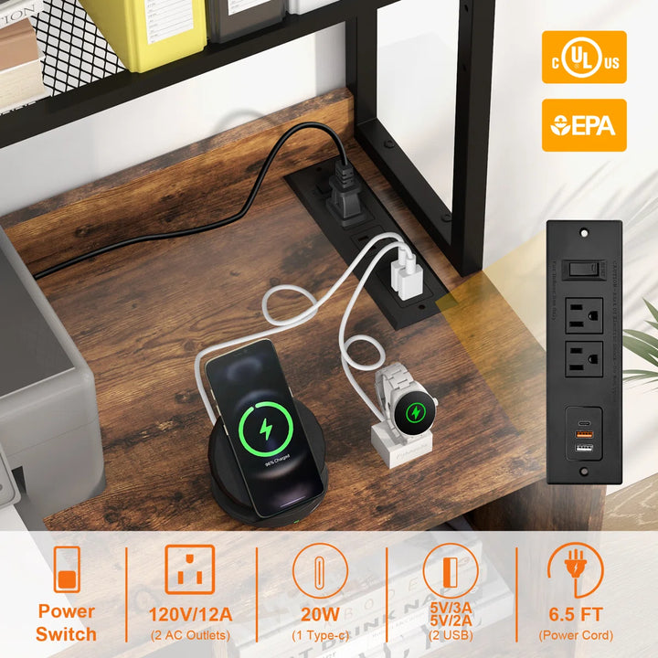 Livofloral 3 Drawer File Cabinet