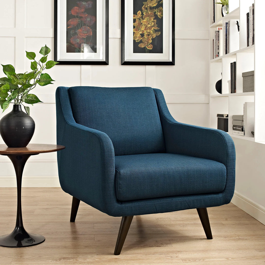 Revve Upholstered Fabric Armchair