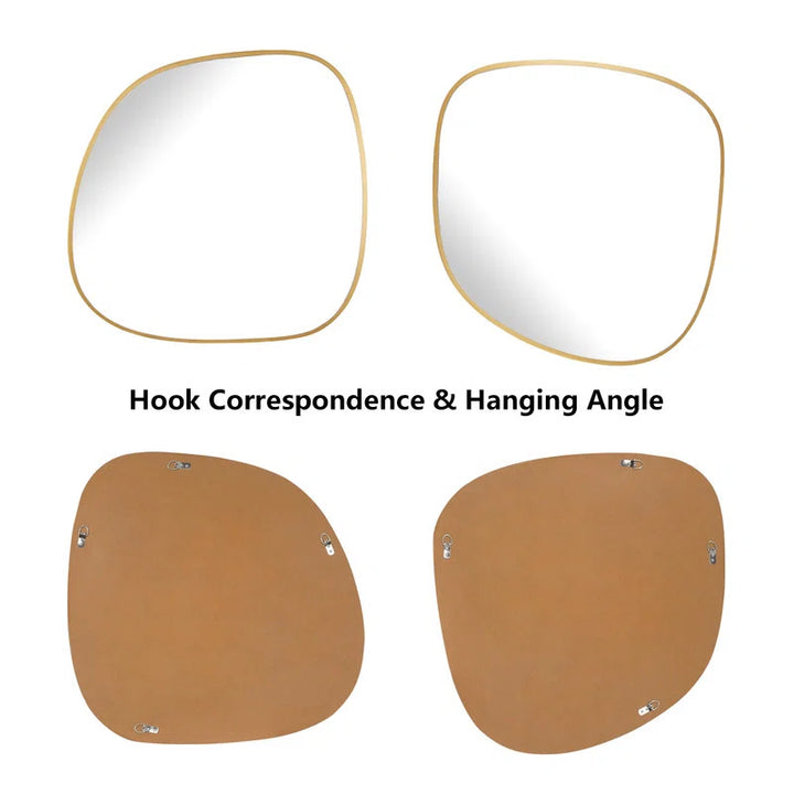 Nelly Asymmetrical Wall Mirror