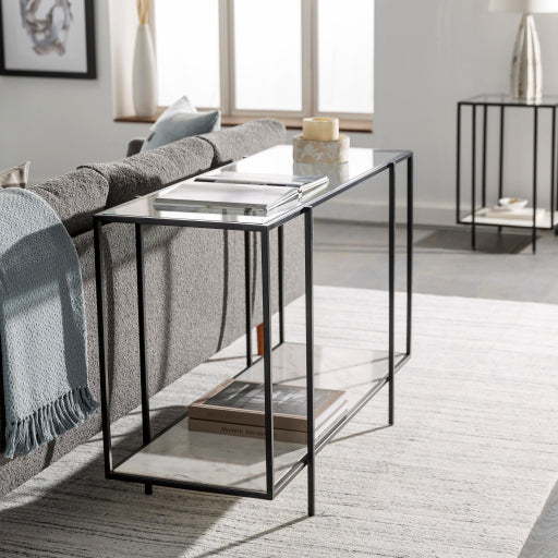 Alecsa Modern Compact 26H x 18W x 18D End Table