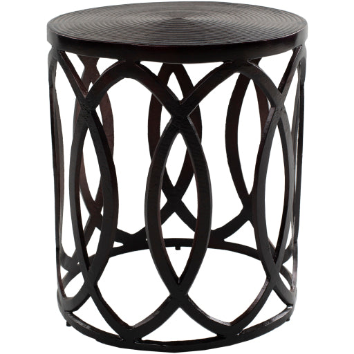 Earnshaw EAW-002 Modern Industrial 18in H x 16in W x 16in D End Table
