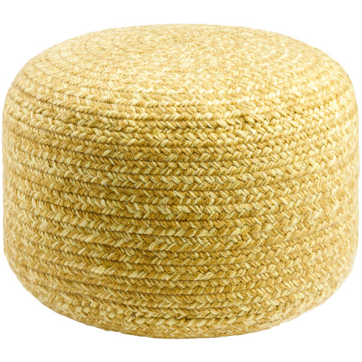 Serene Textures Pouf