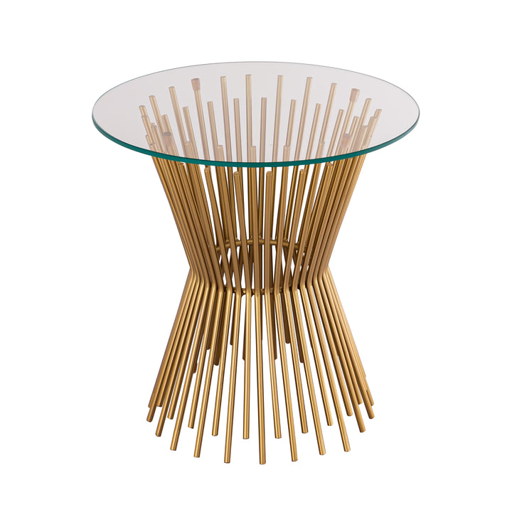 Eira Glass Accent Table