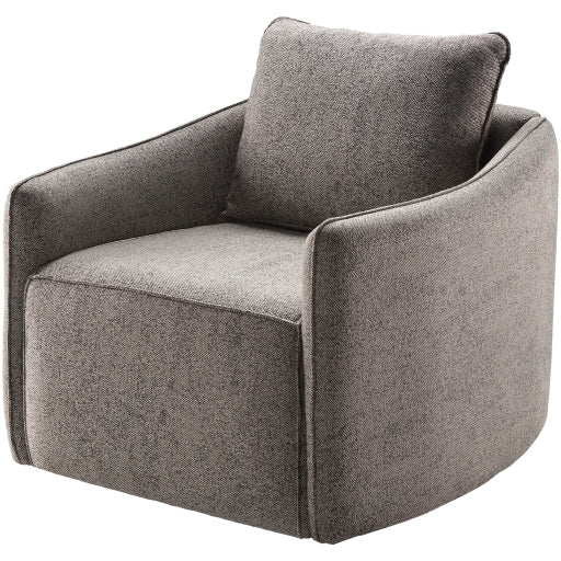Elegant 25"H x 28"W x 32"D Swivel Chair
