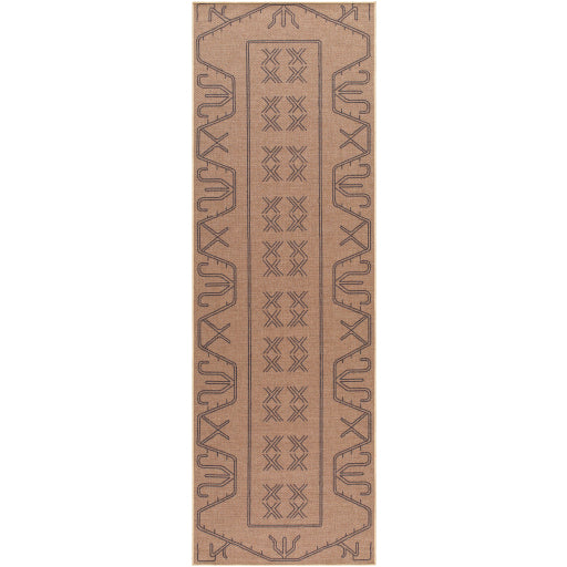 Ez Jute Elaborate Elegance Machine Woven Runner Rug