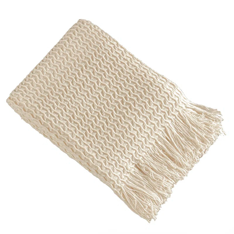 Knitted Throw Blanket