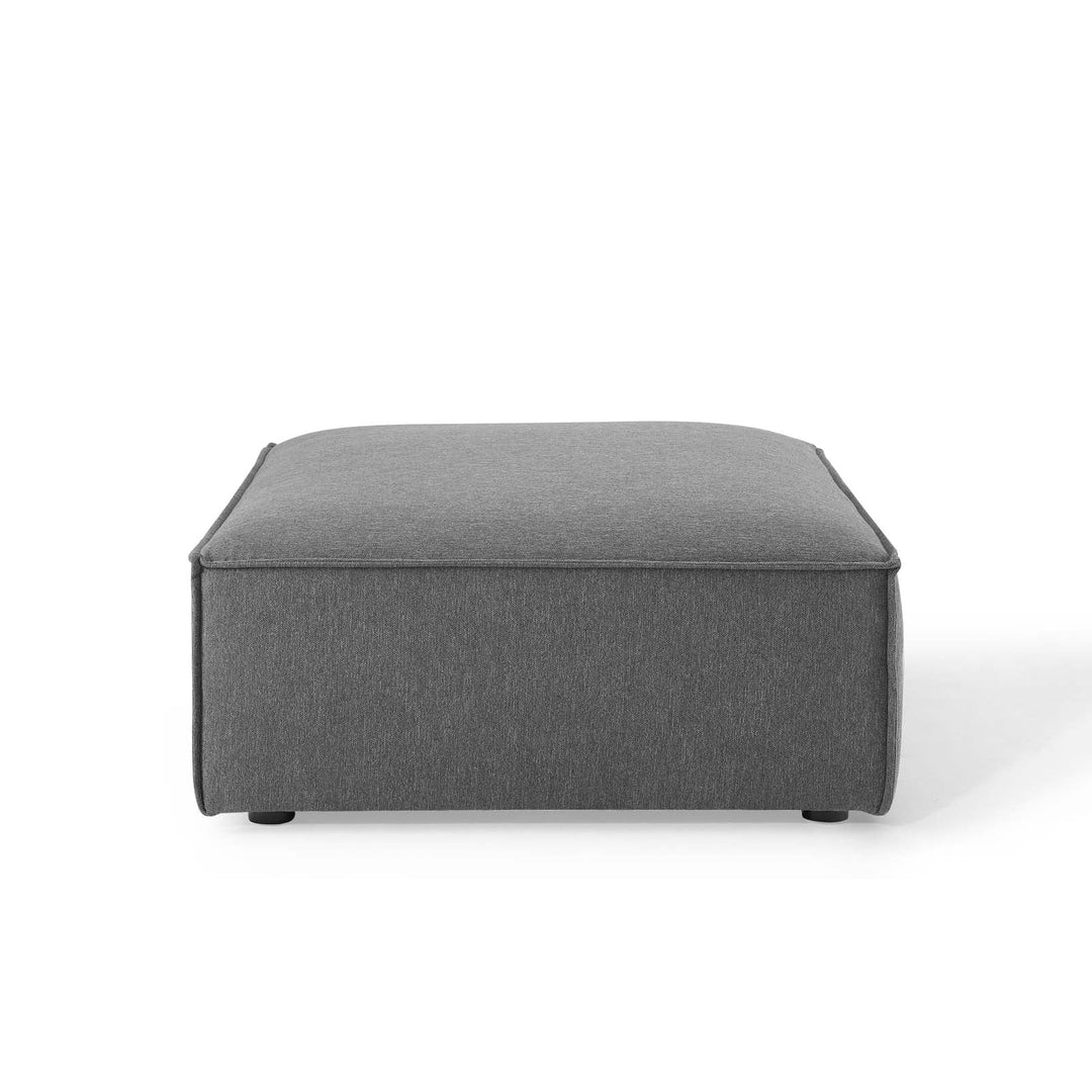 Tressor Ottoman - Charcoal