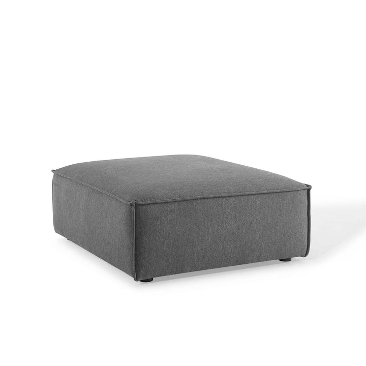 Tressor Ottoman - Charcoal