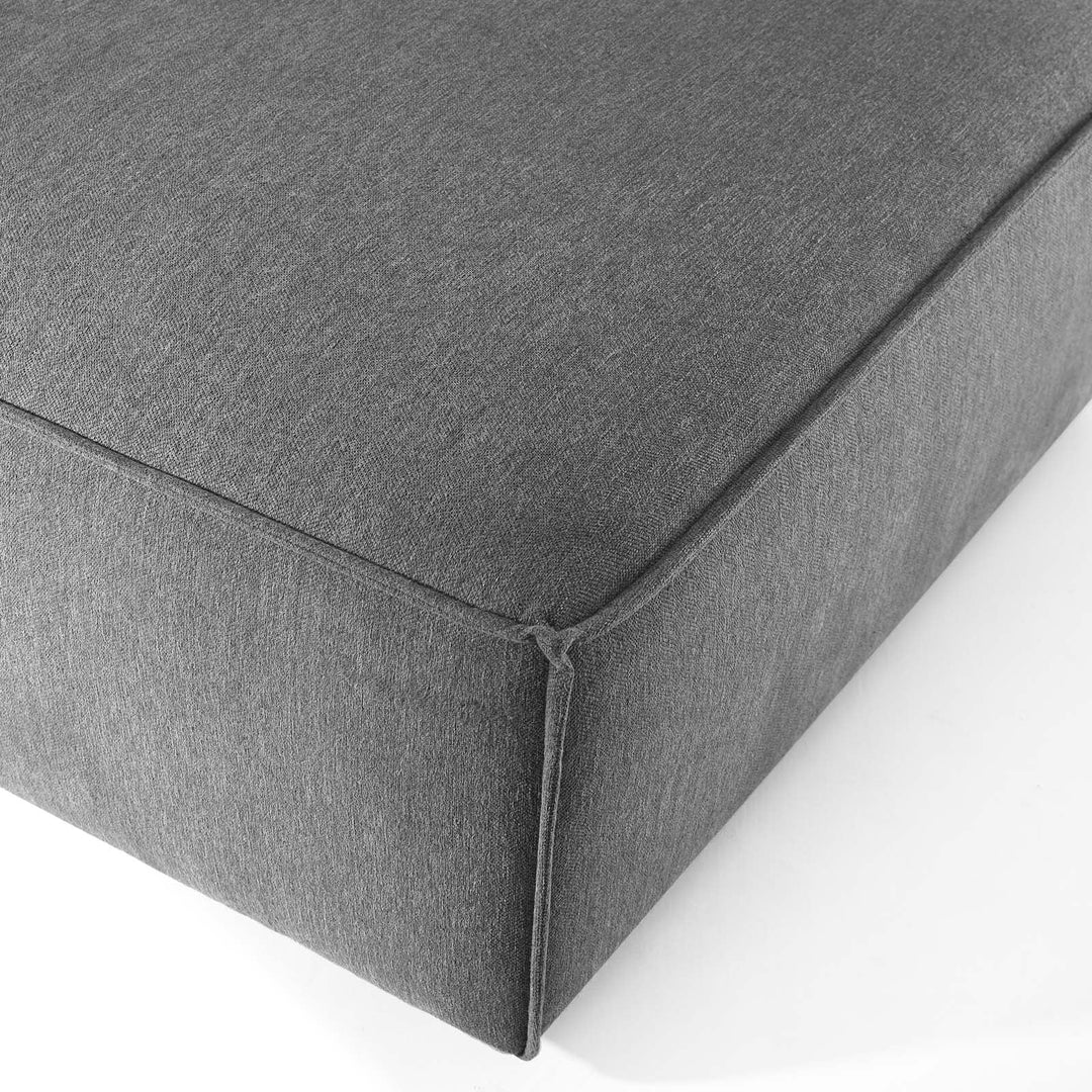 Tressor Ottoman - Charcoal