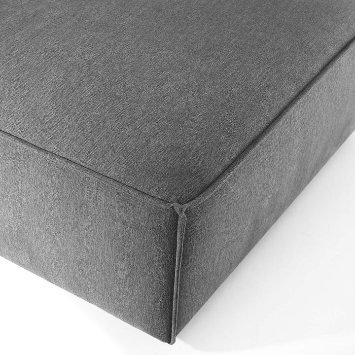 Tressor Ottoman - Charcoal