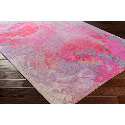Felicity Flair Floral Machine Woven Rug