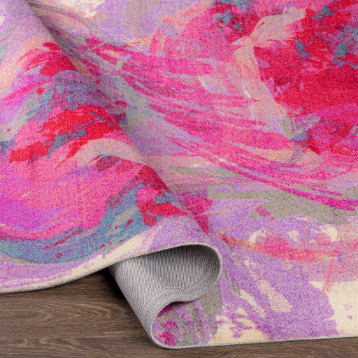 Felicity Flair Floral Machine Woven Rug
