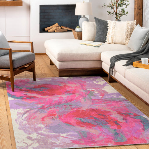 Felicity Flair Floral Machine Woven Rug