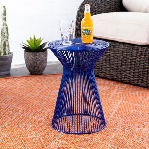 Modern Nest 18H x 14W x 14D Metal Table