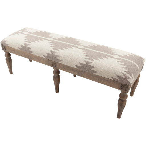 Contemporary Bench - 19"H x 59"W x 18"D