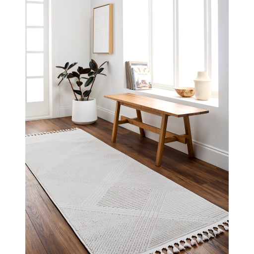Finland Floral Filigree Runner Rug