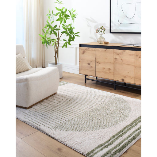 Fossay Shimmer Square Machine Woven Rug