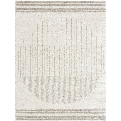 Fossay Serenity Swirl Machine Woven Rug