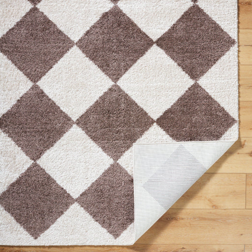 Fossay Square Swirl FSG-2323 Machine Woven Rug