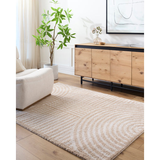 Fossay Shimmer Square FSG-2332 Machine Woven Rug