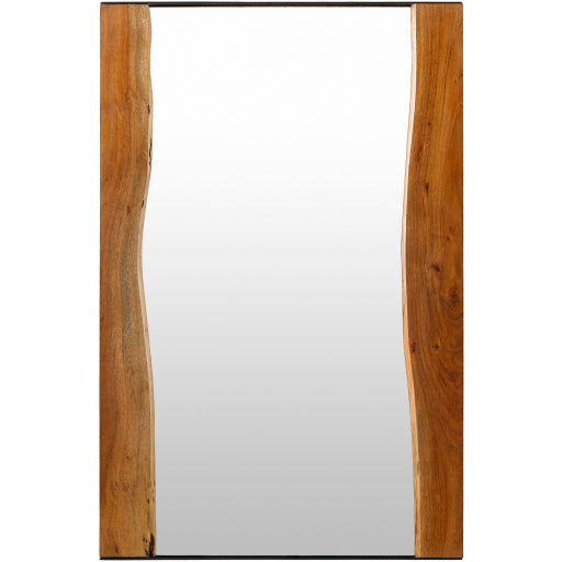 Traditional Rustic 36-inch Accent Mirror