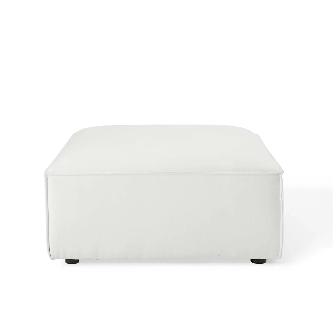 Tressor Ottoman - White