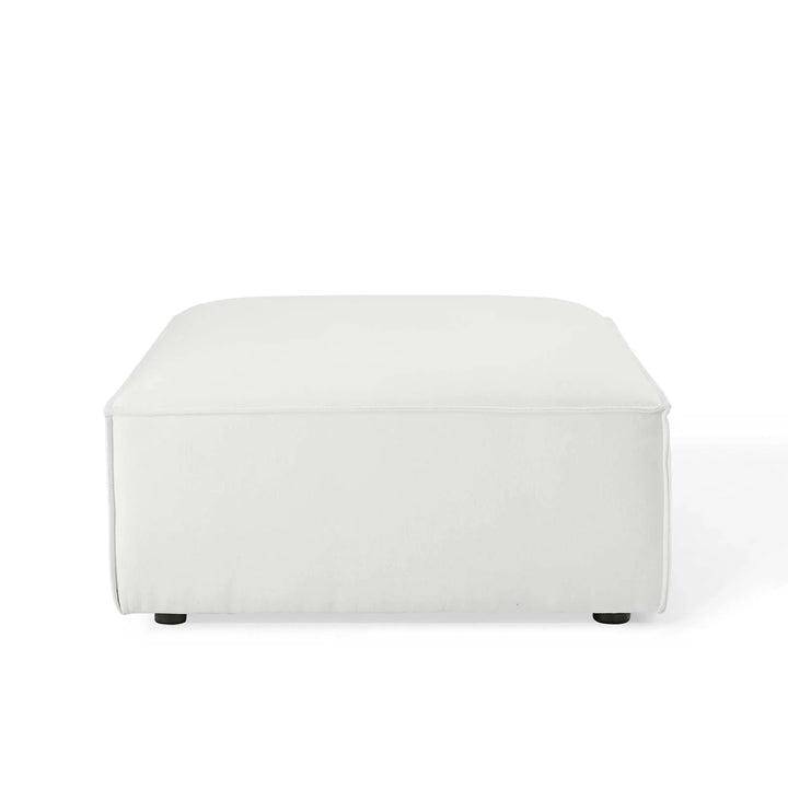 Tressor Ottoman - White