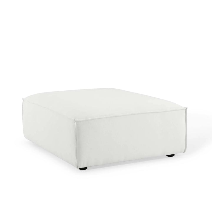 Tressor Ottoman - White