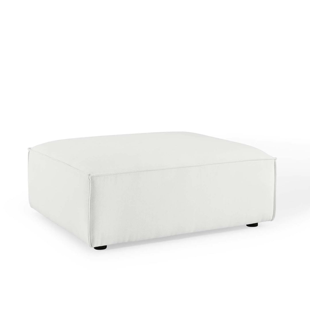 Tressor Ottoman - White