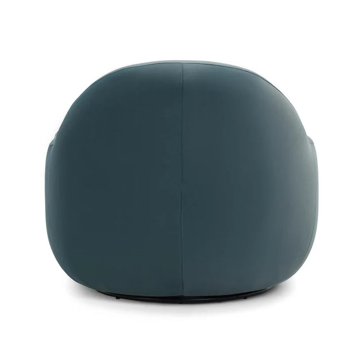 Santiago Teal Velvet Swivel Chair