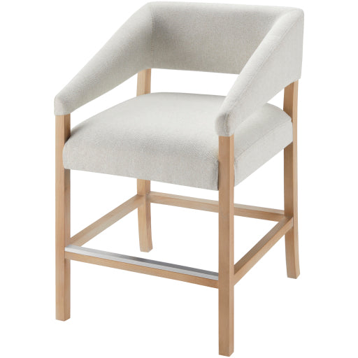 Elevate Your Space - Grace 35'' Modern Upholstered Stool