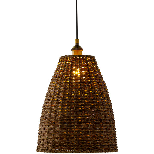 Eco-Chic Rattan Pendant Light