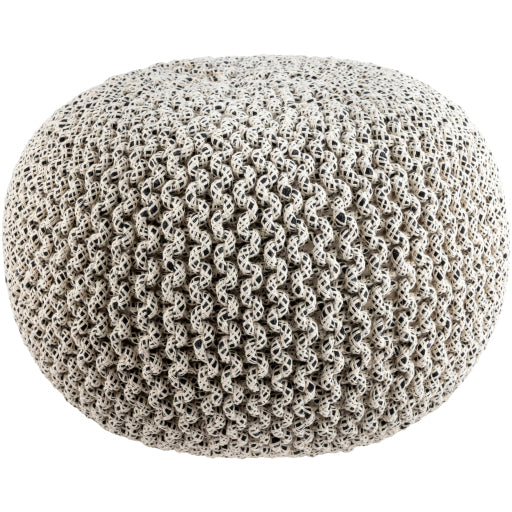 Rustic Footrest Pouf