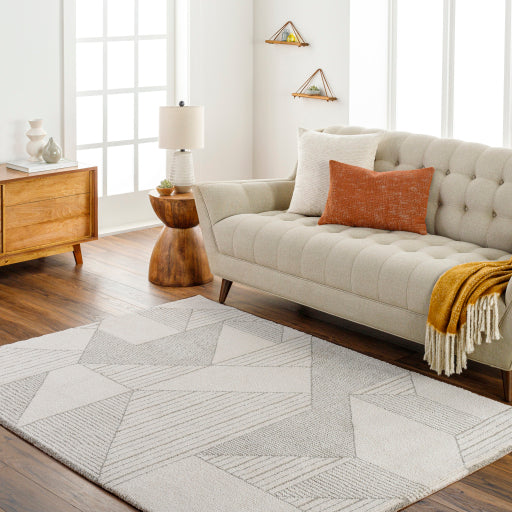 Gavic Geometric Machine Woven Rug