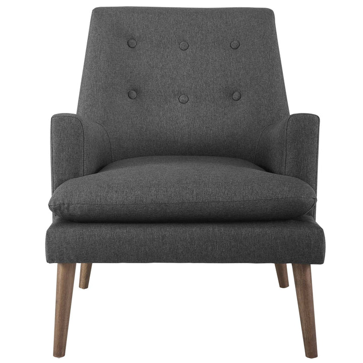 Ruselle Upholstered Lounge Chair - Gray