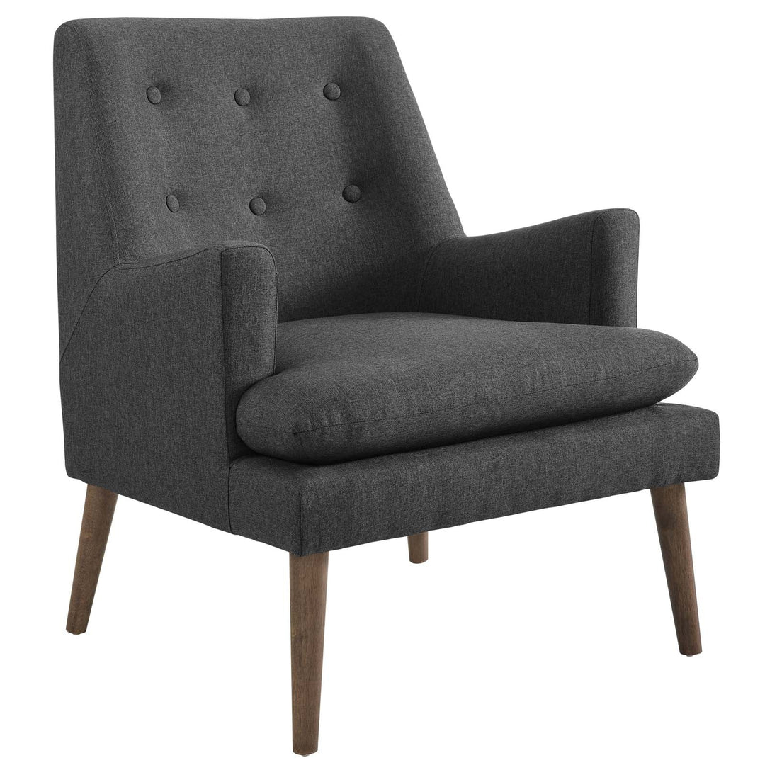 Ruselle Upholstered Lounge Chair - Gray