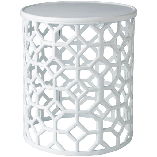 Contemporary Hale Aluminum Accent Table