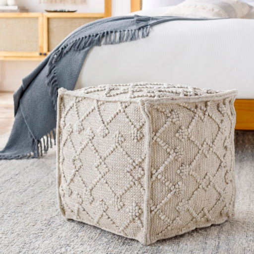 Cozy Comfort 18-inch Pouf