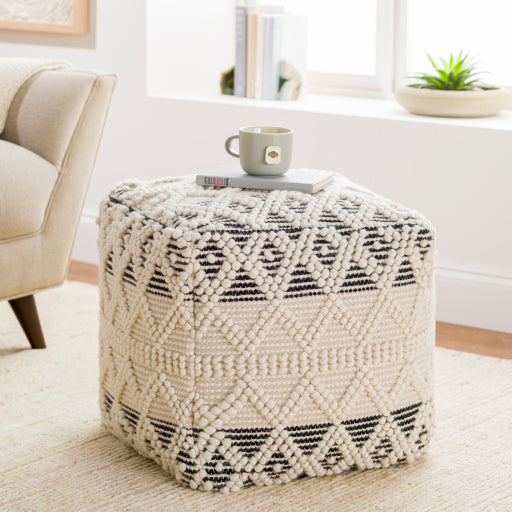 Stylish Home Decor 18 Inch Pouf