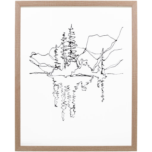 Sachse Minimalist Modern Framed Art