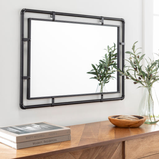 Rustic Elegance 35H x 24W x 1D Accent Mirror