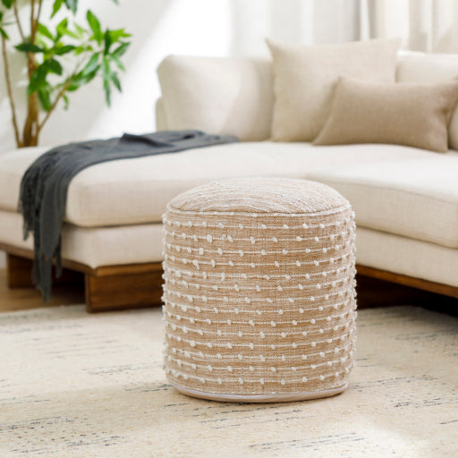 Cozy Cottage Charm Pouf