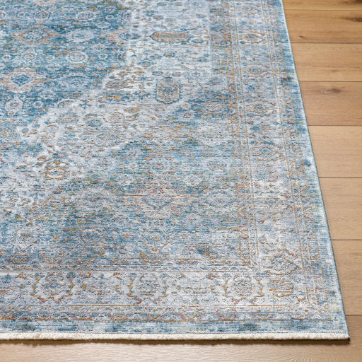 Isfahan Imperial Sapphire Machine Woven Rug