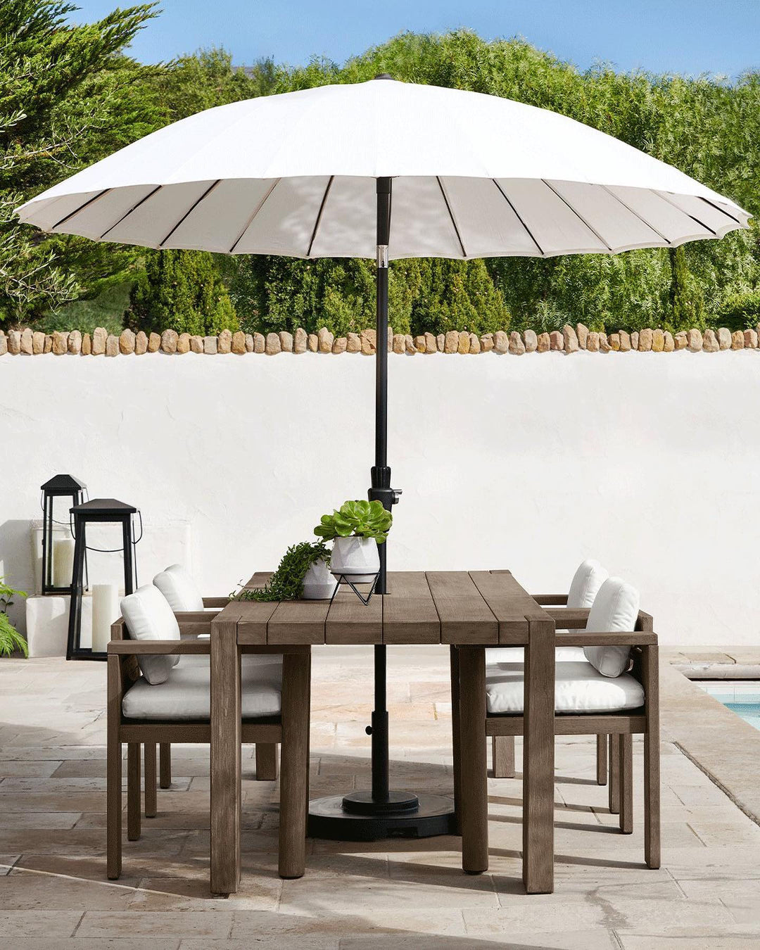 Petaluma Black Metal Lantern 28