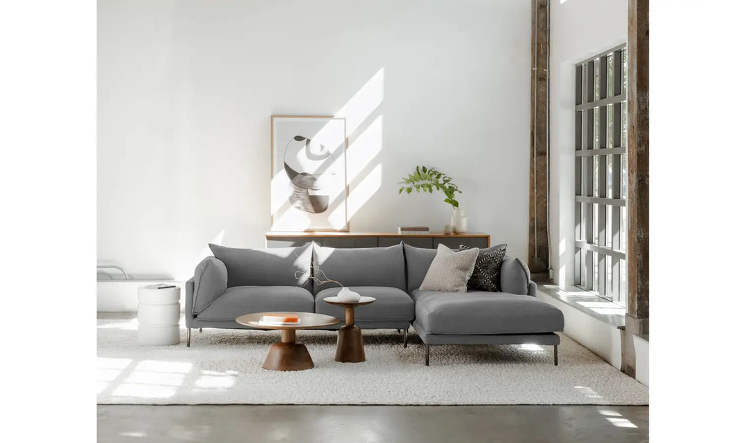 Carmen Right Facing Charcoal Sectional