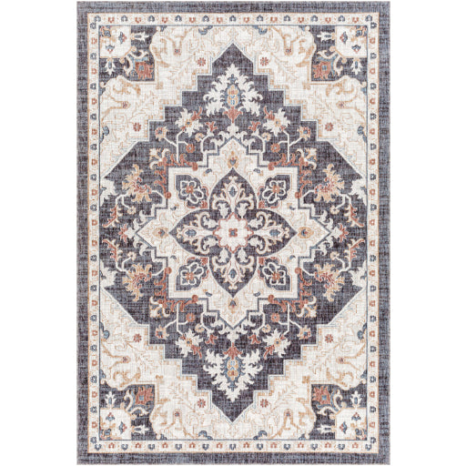 Juliet Jewel-Tone Transitional Area Rug