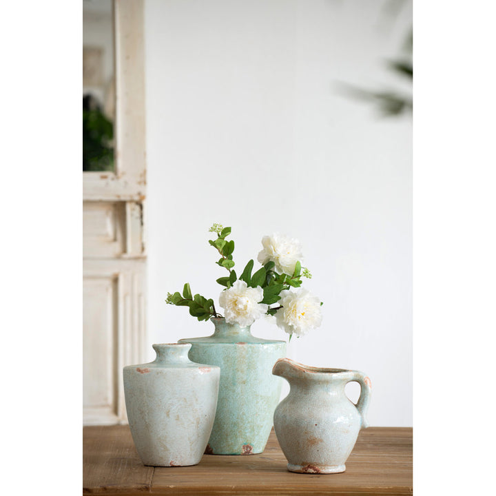 Uriah 9.8" Terracotta Table Vase Laurel Foundry Modern Farmhouse®