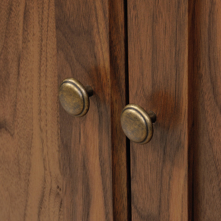 St. Nicholas 69.76" H x 35.27" W Standard Bookcase Red Barrel Studio® Color: Grand Walnut