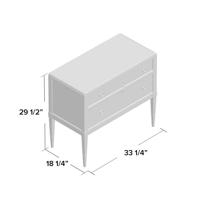 Good Evening 2 - Drawer Nightstand Caracole Classic