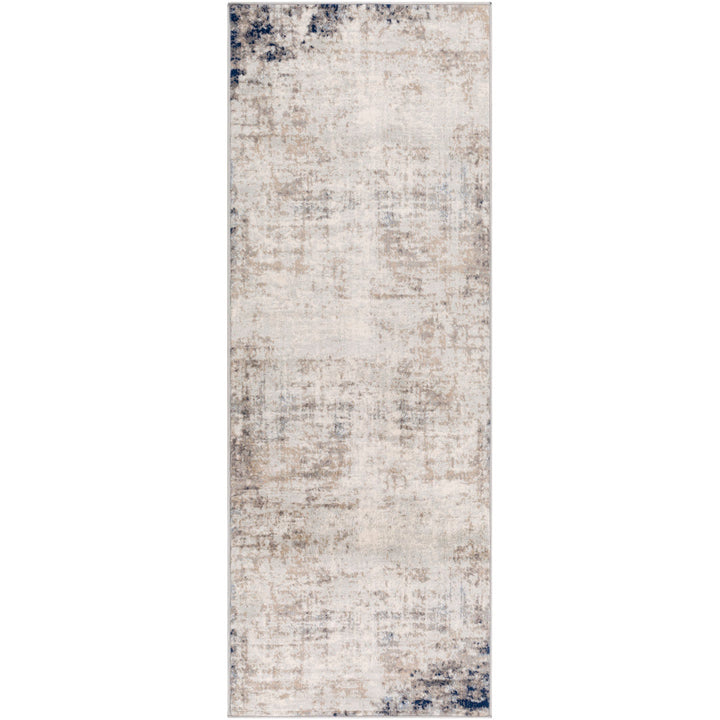 Jemison Abstract Blue/Ivory Area Rug Trent Austin Design® Rug Size: Runner 2'7" x 7'3"